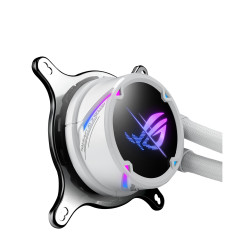 ASUS ROG STRIX LC II 240 ARGB White Edition Processore Raffreddatore di liquidi tutto in uno 12 cm Bianco 1 pz