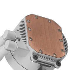 Mars Gaming MLONE360W sistema di raffreddamento per computer Processore Raffreddatore di liquidi tutto in uno 12 cm Bianco 1 pz