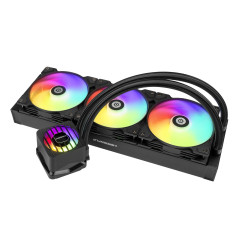 Enermax ELC-LMF420T-ARGB sistema di raffreddamento per computer Processore Raffreddatore di liquidi tutto in uno 14 cm Nero 2 pz