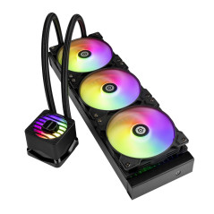 Enermax ELC-LMF420T-ARGB sistema di raffreddamento per computer Processore Raffreddatore di liquidi tutto in uno 14 cm Nero 2 pz