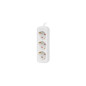 Regleta lanberg 3 tomas schuko blanca 1.5m