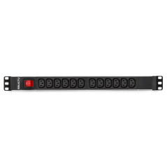 Regleta salicru para rack 19 pulgadas sps pdu 12 tomas iec interruptor