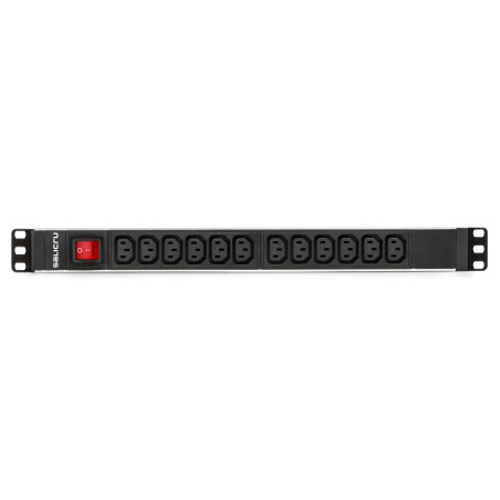 Regleta salicru para rack 19 pulgadas sps pdu 12 tomas iec interruptor