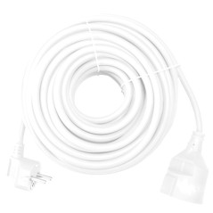 Silver Electronics 9213 prolunghe e multiple 3 m 1 presa(e) AC Interno Bianco