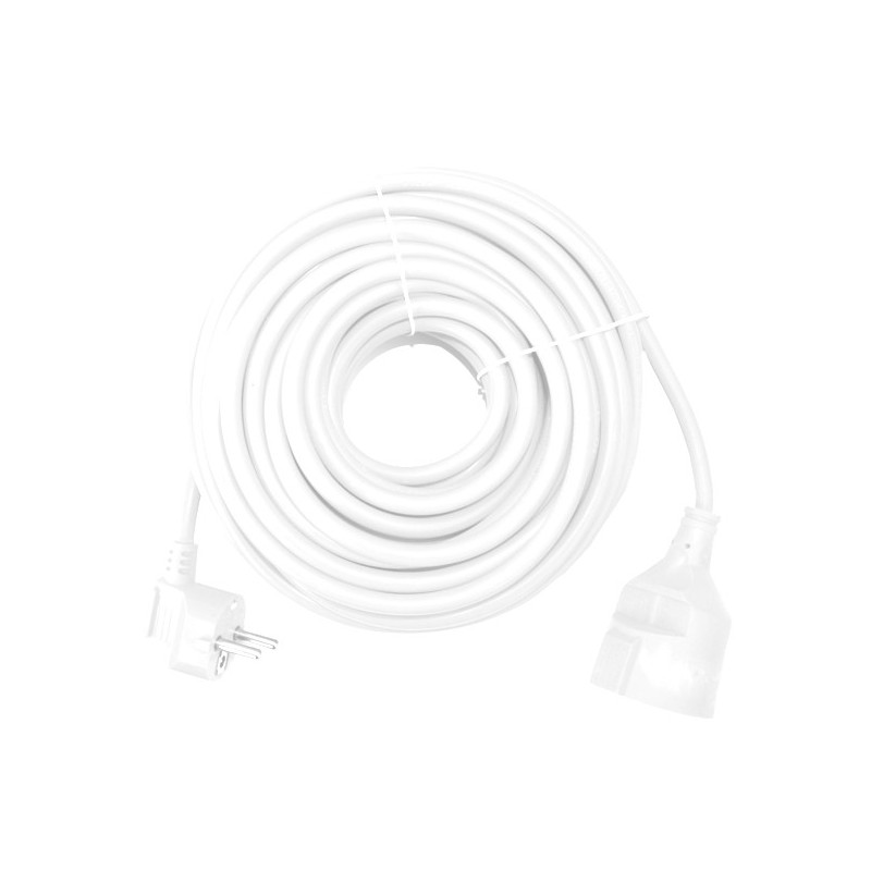 Cable prolongador de correiente silver electrics 3m -  3x 1.5mm -  250v -  16a -  3.500w -