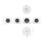 Regleta base de enchufes nanocable 3tomas shucko 2 puertos usb 3 puertos usb - c cable 3m