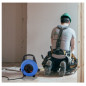 Regleta alargadera enrollacables 4 tomas -  10m -  16a -  250v -  3x1.5mm -  color azul