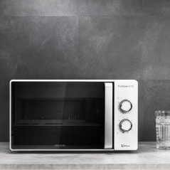 Cecotec 01547 forno a microonde Bianco Microonde con grill Superficie piana 23 L 700 W