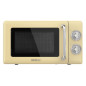 Microondas cecotec proclean 3110 retro yellow 20l 700w