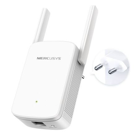 Repetidor wifi mercusys me30 2 antenas externas -  1200mbps