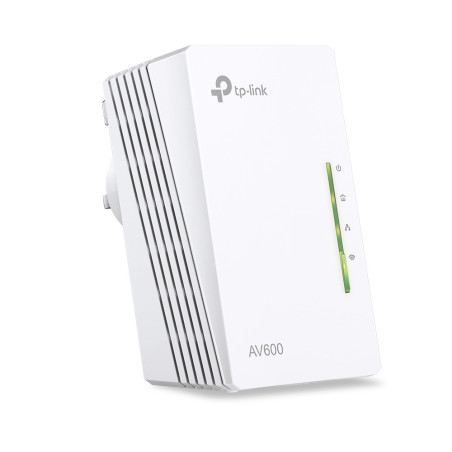 Adaptador de red wifi linea electrica av600 300mbps powerline tp - link