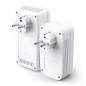 Kit de adaptadores powerline ac tp - link tl - wpa8631p kit dual band