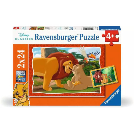 Ravensburger Puzzle The Lion King 24 pz Cartoni