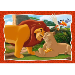 Puzzle ravensburger el rey leon 2x24