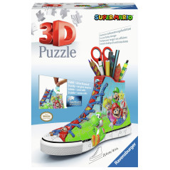 Puzzle 3d ravensburger sneaker -  super mario
