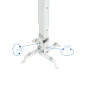 Soporte de proyector de techo tooq  pj2012t - w blanco  distancia 130 - 650 mm.