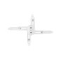 Soporte de proyector de techo tooq  pj2012t - w blanco  distancia 130 - 650 mm.