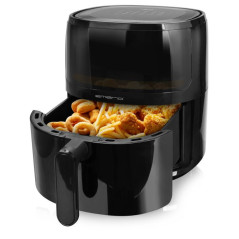 Emerio AF-129329.3 friggitrice Singolo 5 L Indipendente 1500 W Friggitrice ad aria calda Nero