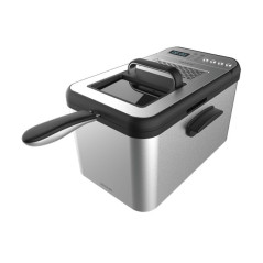 Cecotec Cleanfry Luxury 4000 Singolo 4,2 L Indipendente 3270 W Friggitrice Nero, Acciaio inox