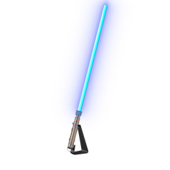 Replica hasbro 1:1 force x sable de luz leia organa black series