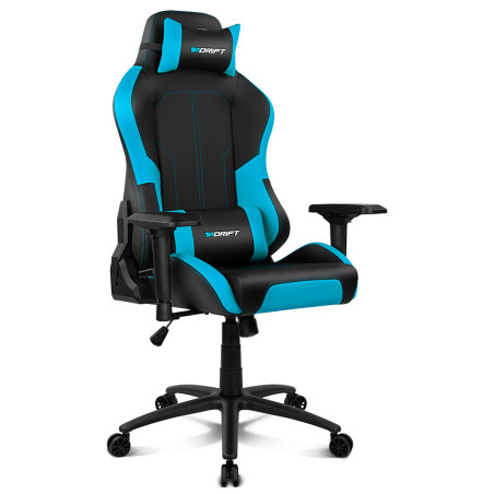 Silla gaming drift dr250 negro - azul