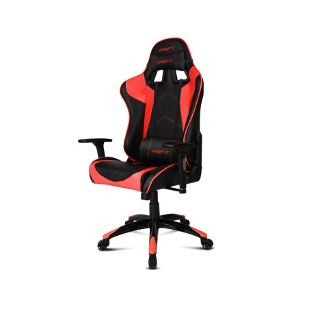 DRIFT DR300 Sedia da gaming per PC Seduta imbottita Nero, Rosso