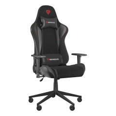 GENESIS Nitro 440 G2 Poltrona per gaming Seduta imbottita Nero, Grigio