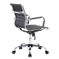 Silla de oficina equip 651002 negra ergonomica respaldo medio