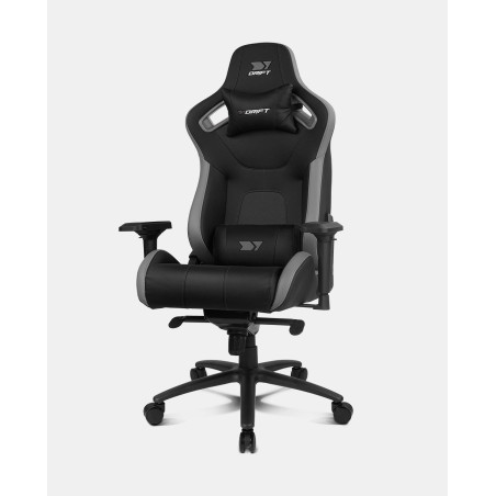 DRIFT DR600BGRAY sedia per videogioco Poltrona per gaming Seduta imbottita Nero, Grigio