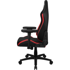 Aerocool CROWNBR sedia per videogioco Sedia per gaming universale Seduta imbottita Nero, Rosso