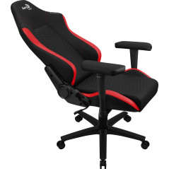 Aerocool CROWNBR sedia per videogioco Sedia per gaming universale Seduta imbottita Nero, Rosso