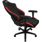 Silla gaming aerocool crown negra - roja