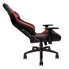 Thermaltake U Fit Sedia per gaming universale Seduta imbottita Nero, Rosso