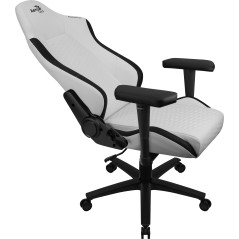 Aerocool CROWNMOONSW sedia per videogioco Sedia per gaming universale Seduta imbottita Bianco