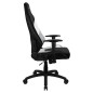 Silla gaming aerocool admiral negra - blanca