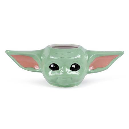 PYRAMID Star Wars  The Mandalorian (The Child) tazza Nero, Corallo, Verde Universale 1 pz
