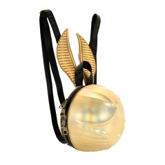 Karactermania 02855 zaino Zaino casual Nero, Oro Ecopelle