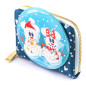Monedero loungefly disney minnie y mickey muecos de nieve