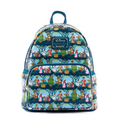 Loungefly WDBK1976 zaino Zaino casual Blu Poliuretano
