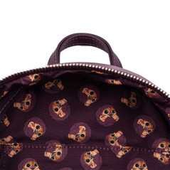 Loungefly WDBK1980 zaino Zaino casual Borgogna Poliuretano