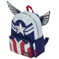 Mini mochila loungefly marvel falcon capitn amrica cosplay
