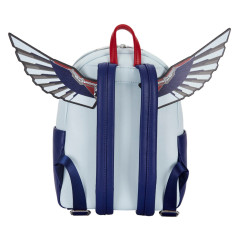 Loungefly MVBK0178 zaino Zaino casual Blu, Rosso, Bianco Pelle vegana