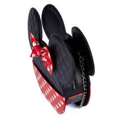 Loungefly WDTB2434 borsa e tracolla Poliuretano Nero, Rosso Ragazza Borsa a tracolla