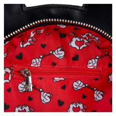 Loungefly WDTB2434 borsa e tracolla Poliuretano Nero, Rosso Ragazza Borsa a tracolla