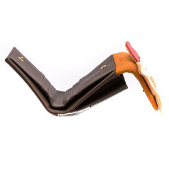 Loungefly GREWA0001 portafoglio, portacarte e portadocumenti da viaggio Marrone, Colore cammello, Rosso Felpato, Pelle vegana