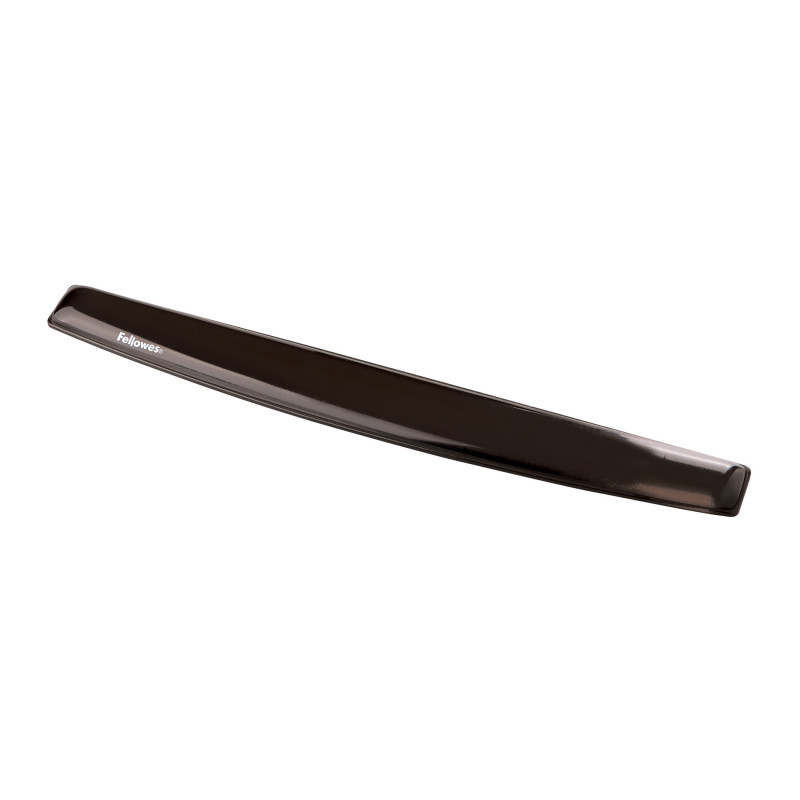 Reposamuecas teclado fellowes gel crystal negro