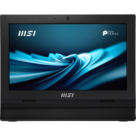 Ordenador all in one aio msi pro ap162t - 007xes n100 4gb 256gb freedos 15 pulgadas tactil negro