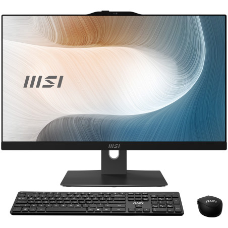 Ordenador all in one aio msi am242p - 1241es i7 - 1255u 16gb ssd 512gb freedos 23.8 pulgadas negro