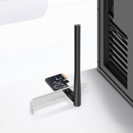 Tarjeta pci express wifi tp - link archer t2e ac600 dual band