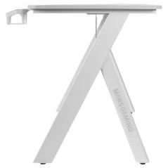Mars Gaming MGD100RGBW scrivania per computer Bianco